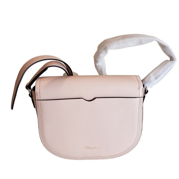 3.1 Phillip Lim Blush Pink Pashli Saddle Crossbody Bag NWT - Picture 8 of 13